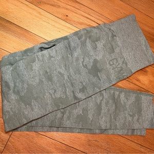 Gymshark Adapt Camo Seamless light green